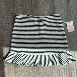 Forever 21 Striped Mini Skirt